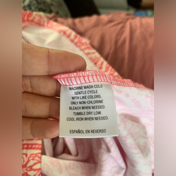 Chater Club Dress Size Medium Color Red and White - Picture 6 of 6